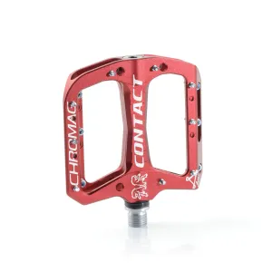 Pedales Plataforma Contact, Rojo