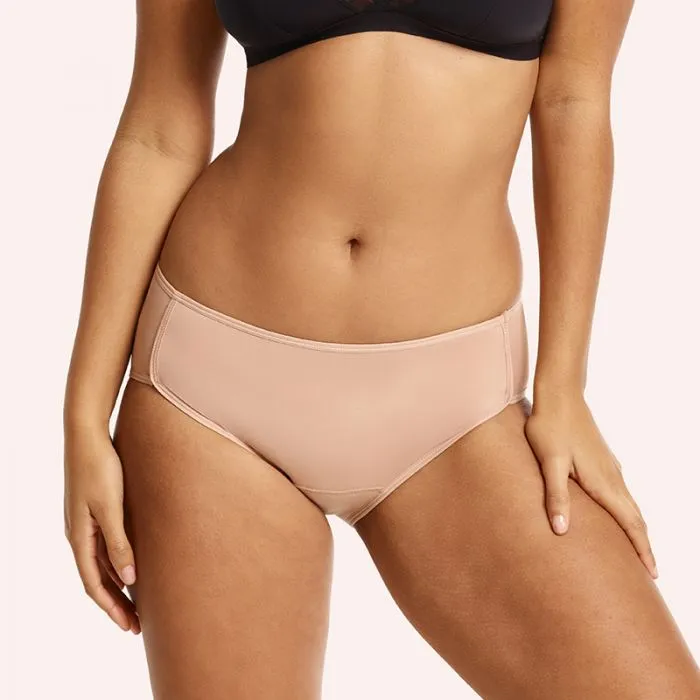 Period Midi Brief - Beige