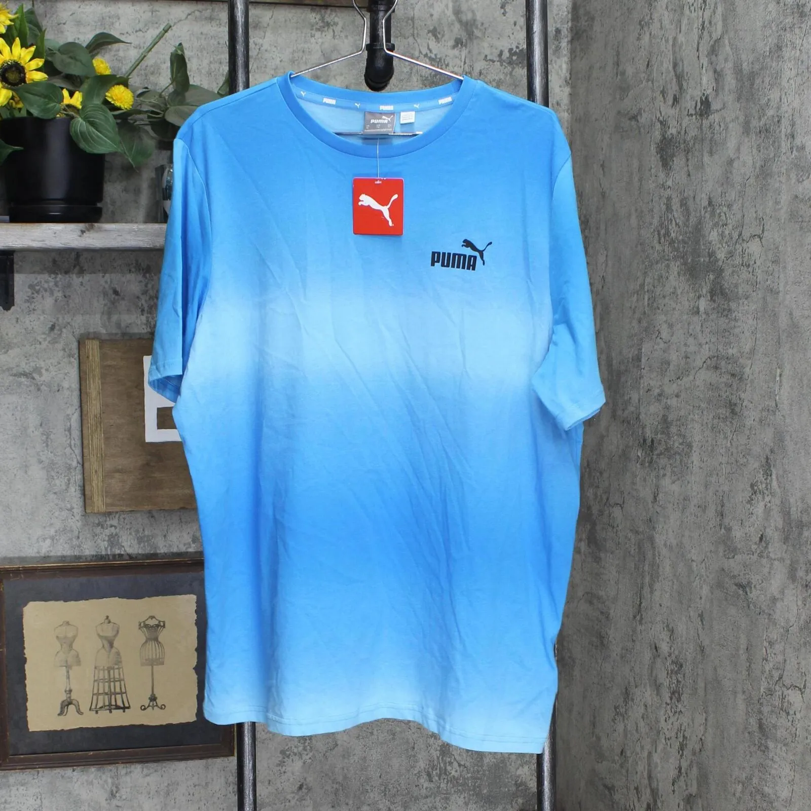 Puma Men's Fading Tie Dye T-Shirt 67158379