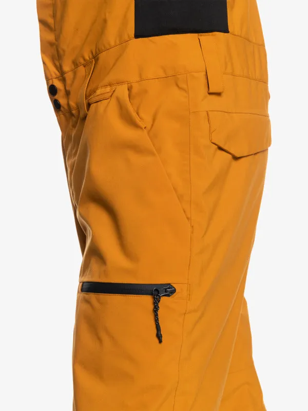 Quiksilver Mens Utility Shell Snow Bib Pants