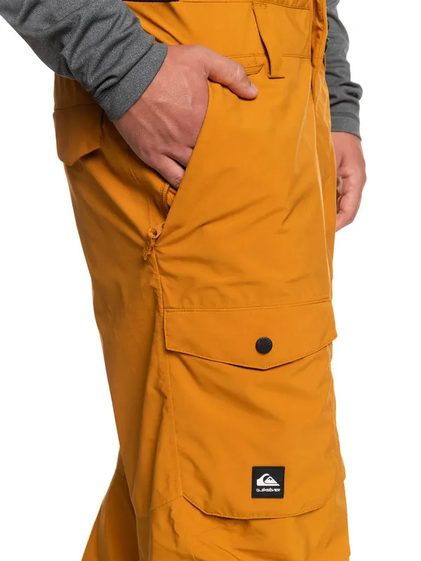 Quiksilver Mens Utility Shell Snow Bib Pants