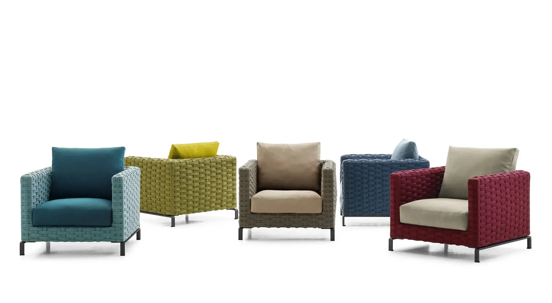Ray Outdoor Fabric Armchair