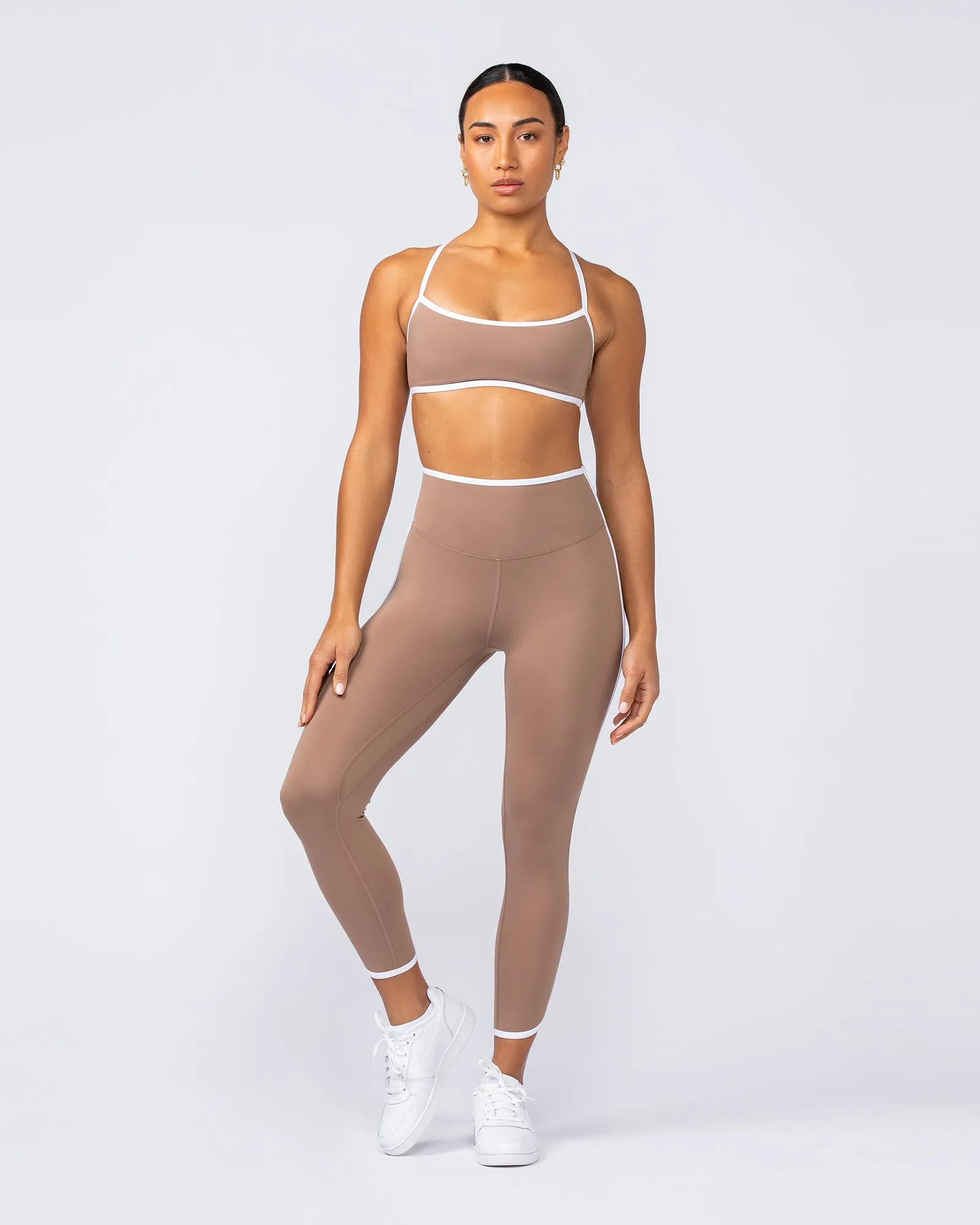 Retro Everyday Leggings - Cinnamon