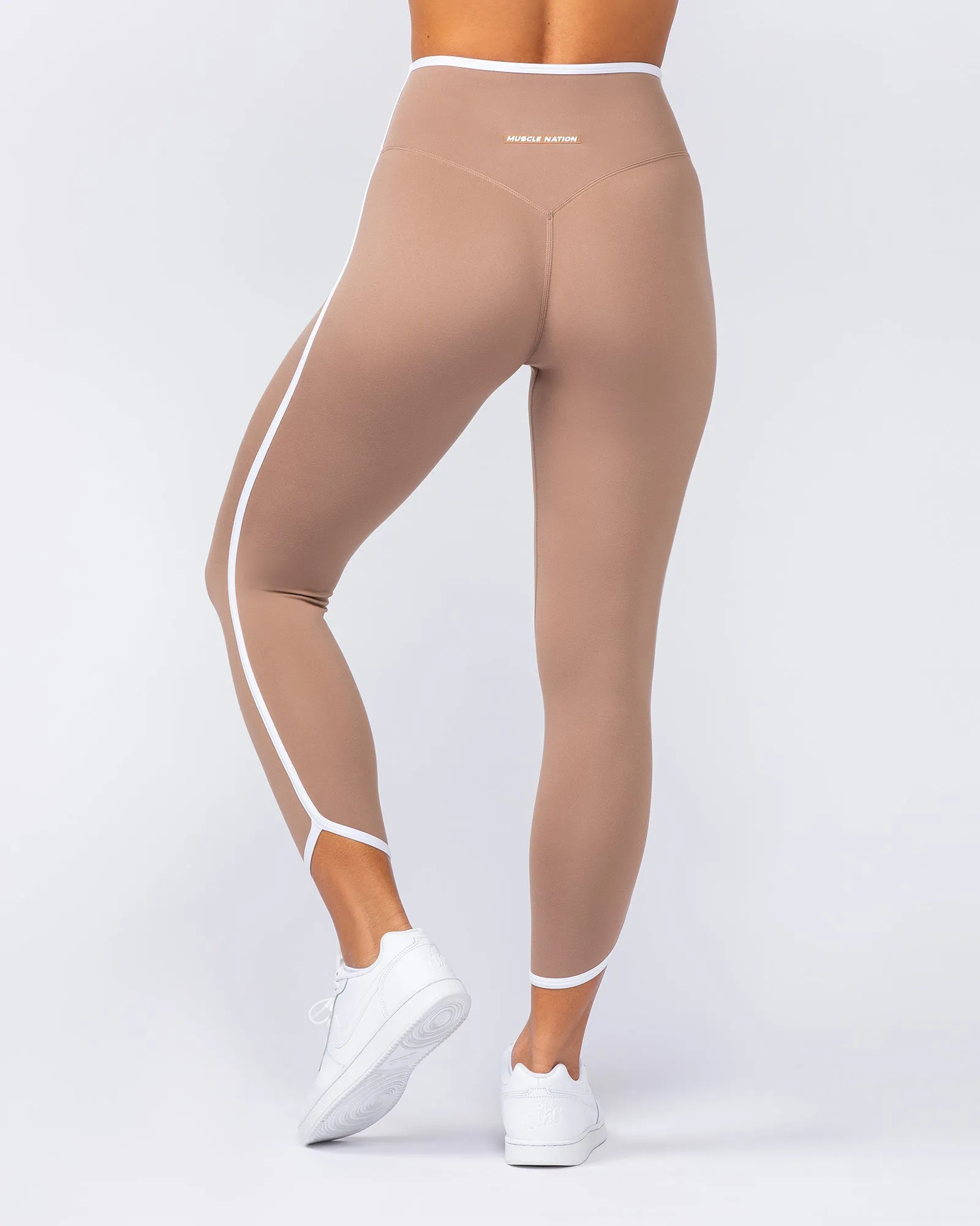 Retro Everyday Leggings - Cinnamon