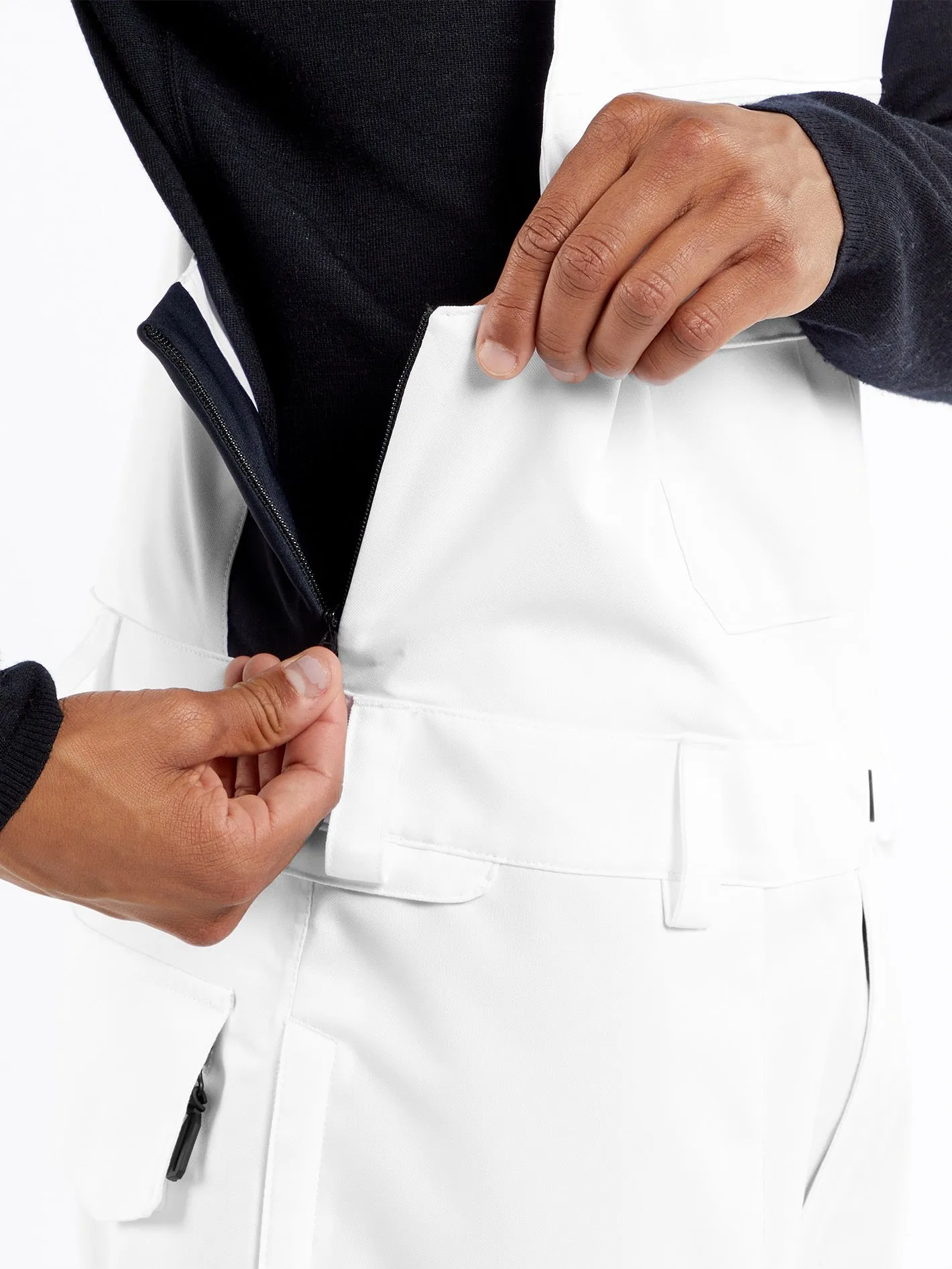 Roan Latzhose Overall - WHITE