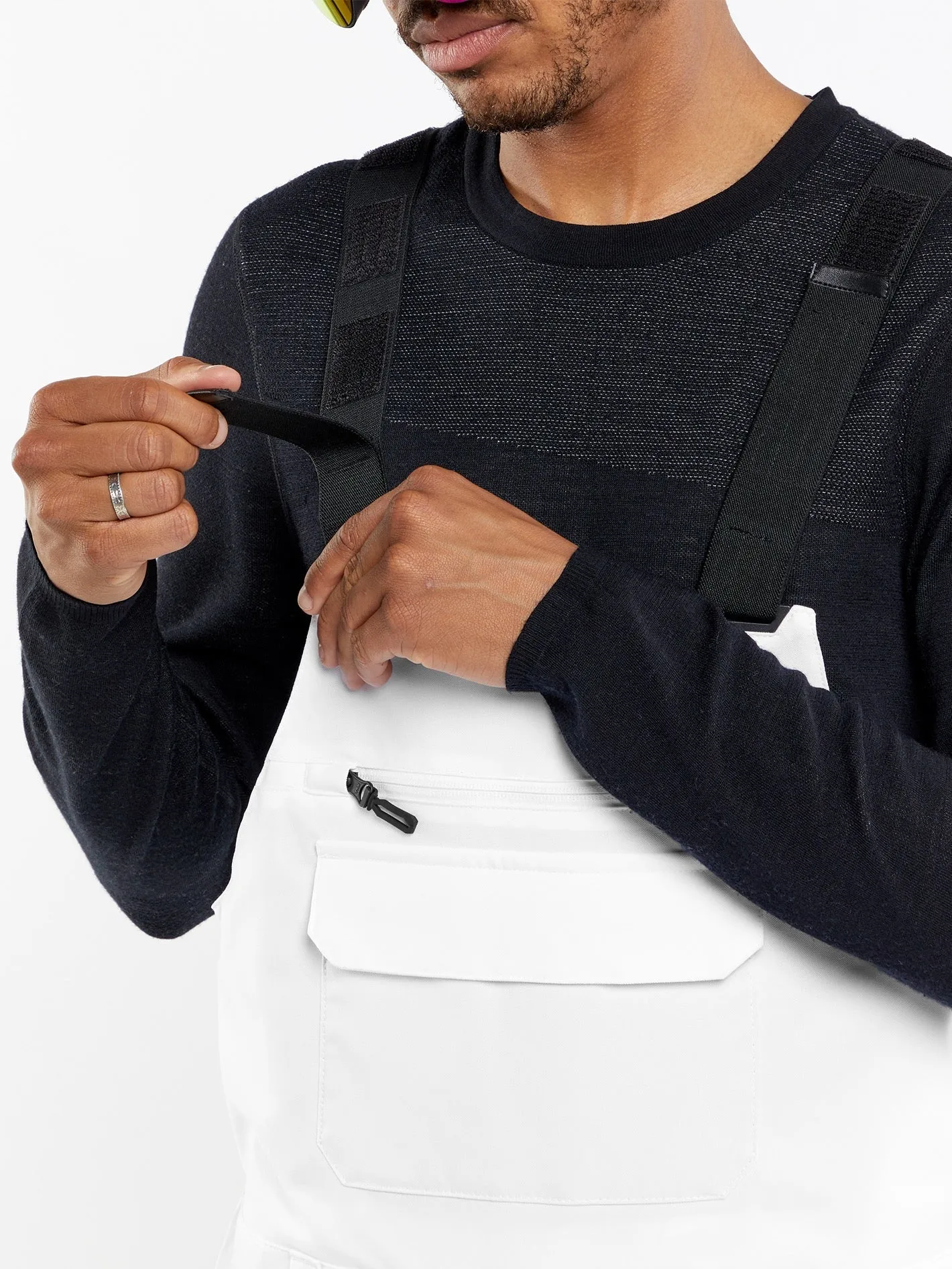 Roan Latzhose Overall - WHITE