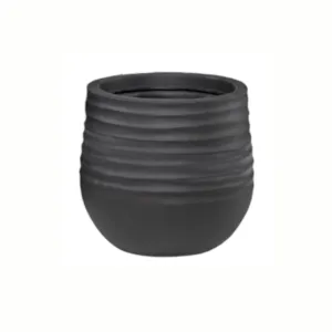 Ryker Stonelite Planter Black 370mm