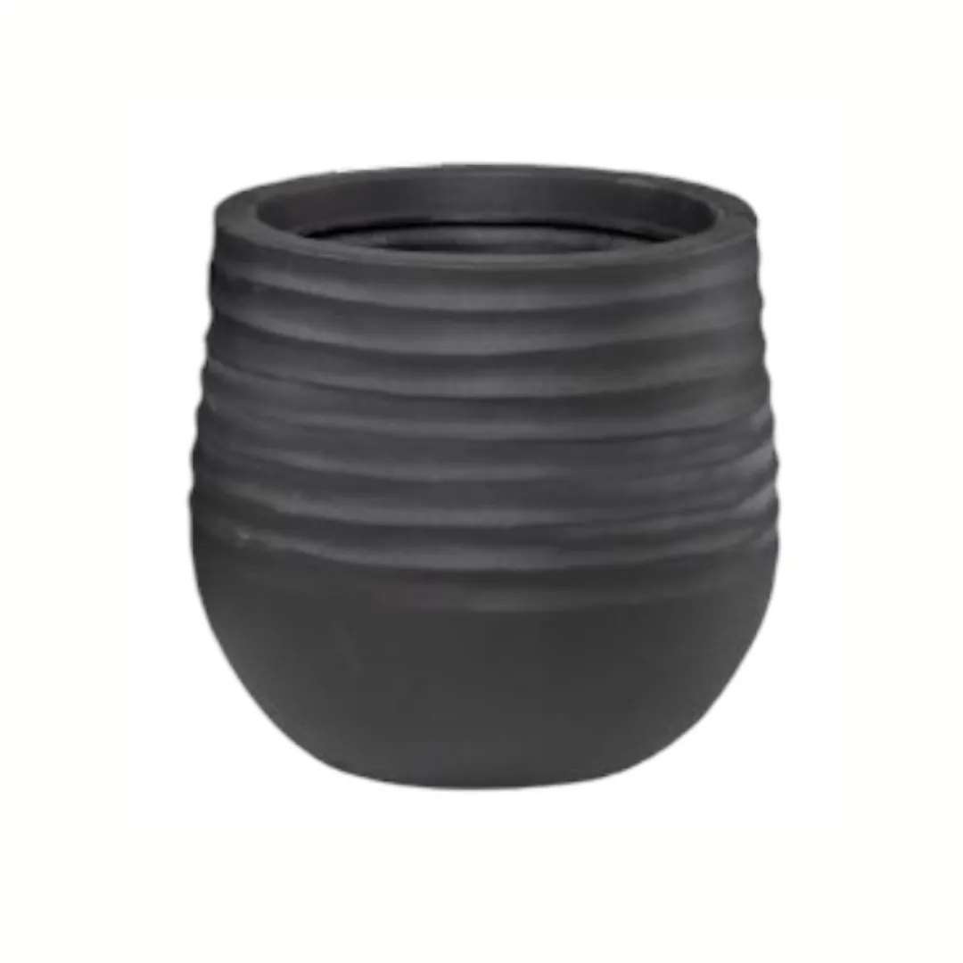 Ryker Stonelite Planter Black 490mm