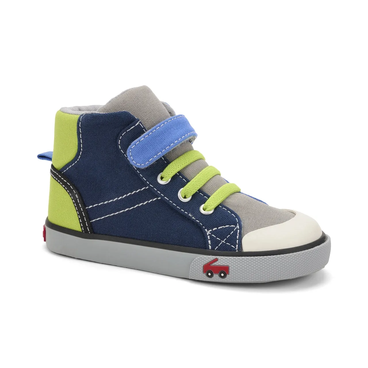 See Kai Run Dane Sneaker - Blue/Multi