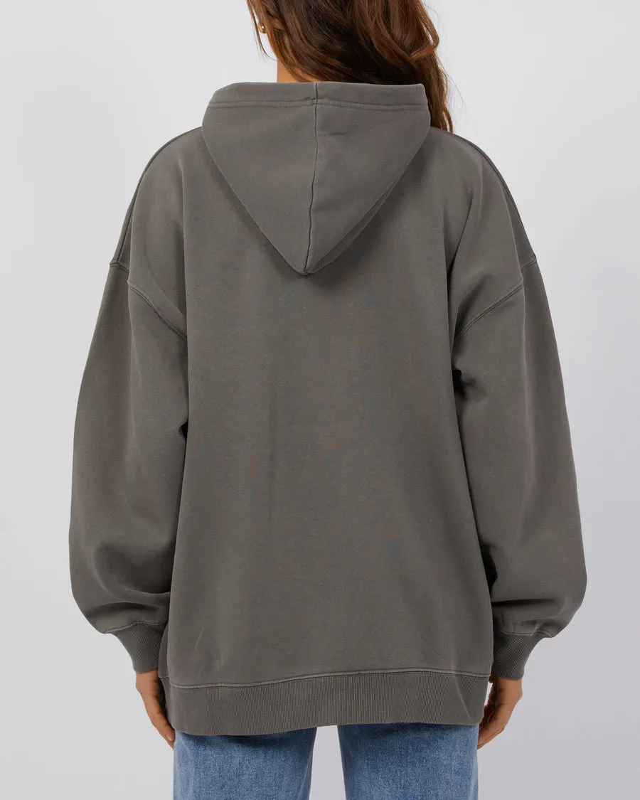 Seeker Oversized Hoodie| Charcoal