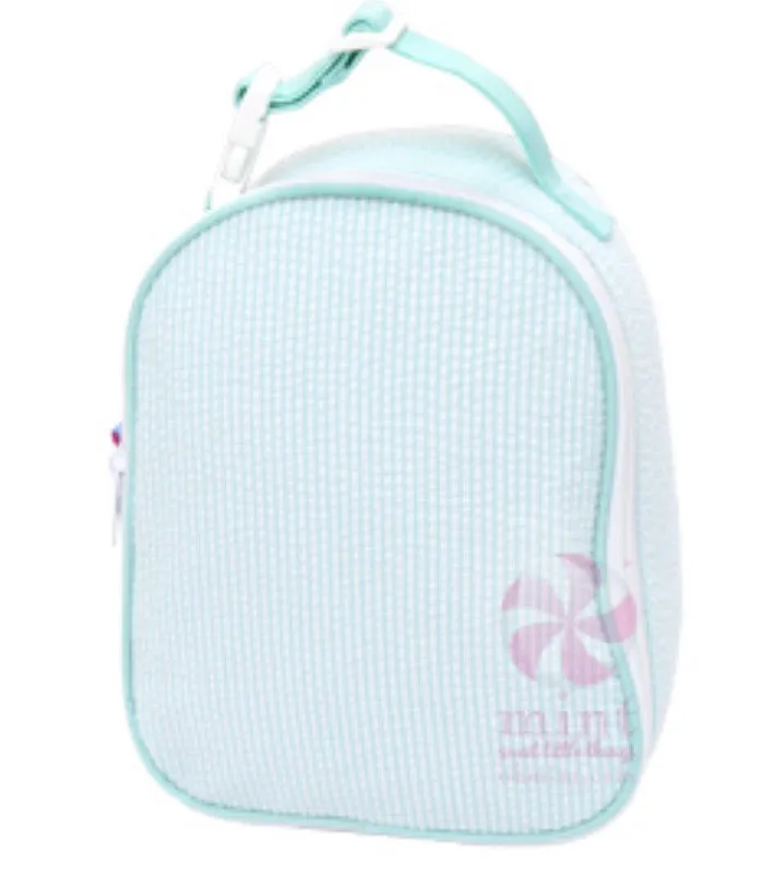 Seersucker Gumdrop Lunch Bag