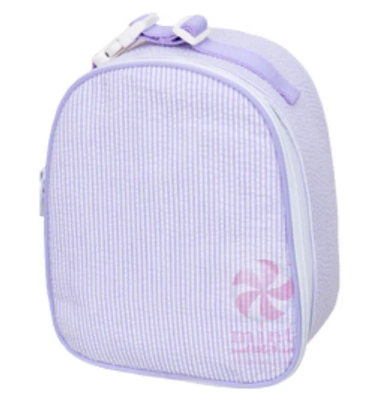 Seersucker Gumdrop Lunch Bag