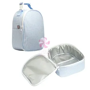 Seersucker Gumdrop Lunch Bag