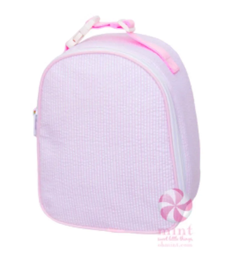 Seersucker Gumdrop Lunch Bag