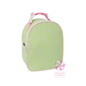 Seersucker Gumdrop Lunch Bag