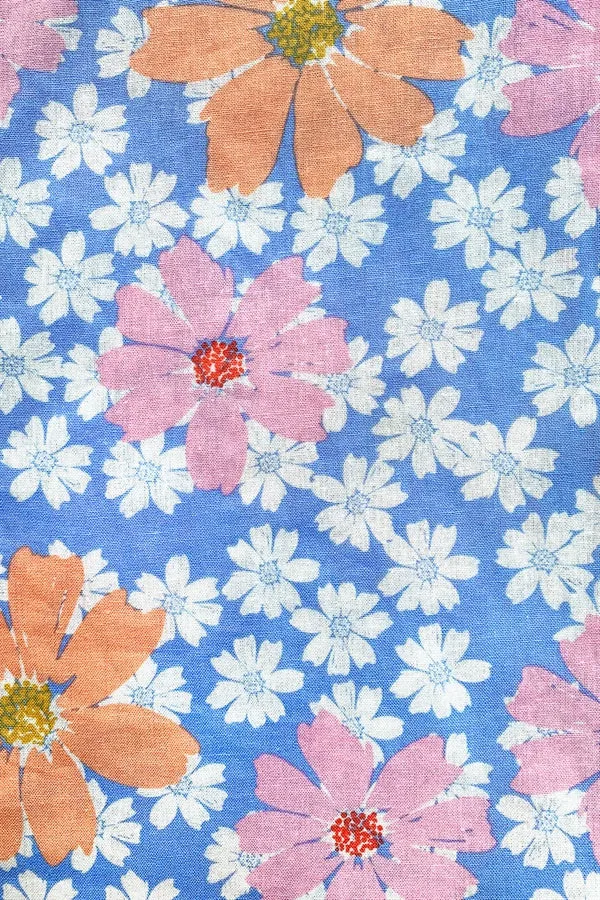 Selma Cami Dress - Sky Floral