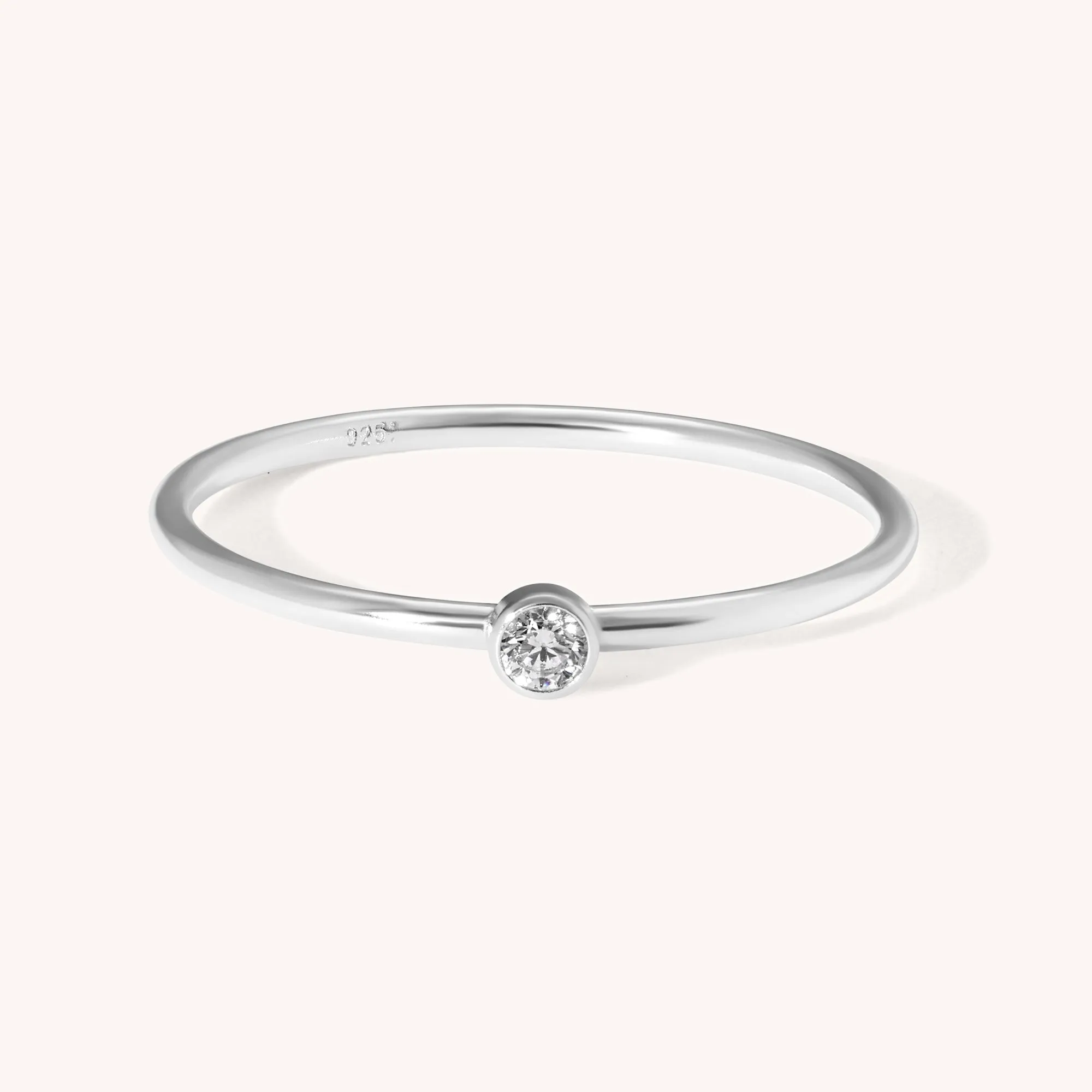 Simple CZ Ring