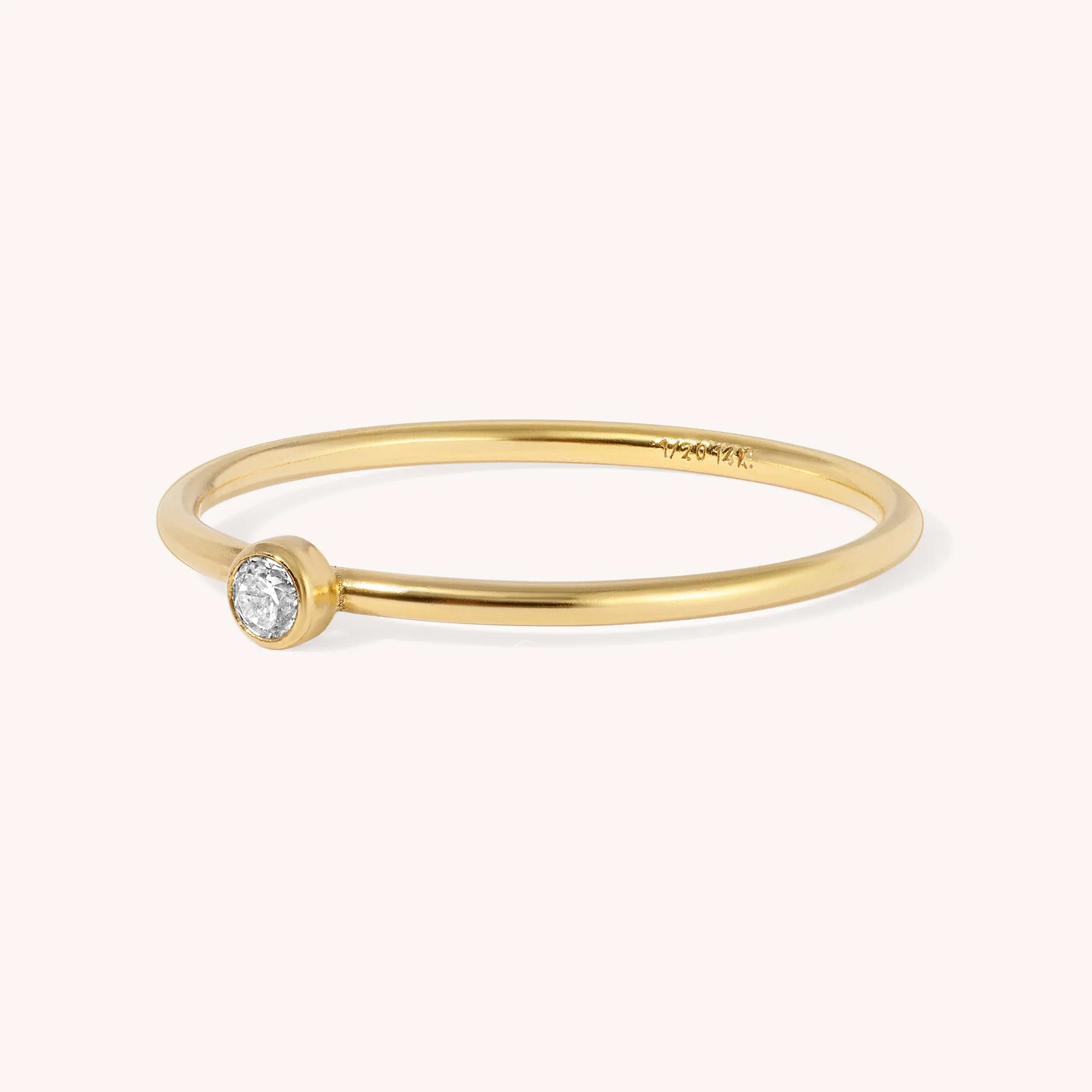 Simple CZ Ring