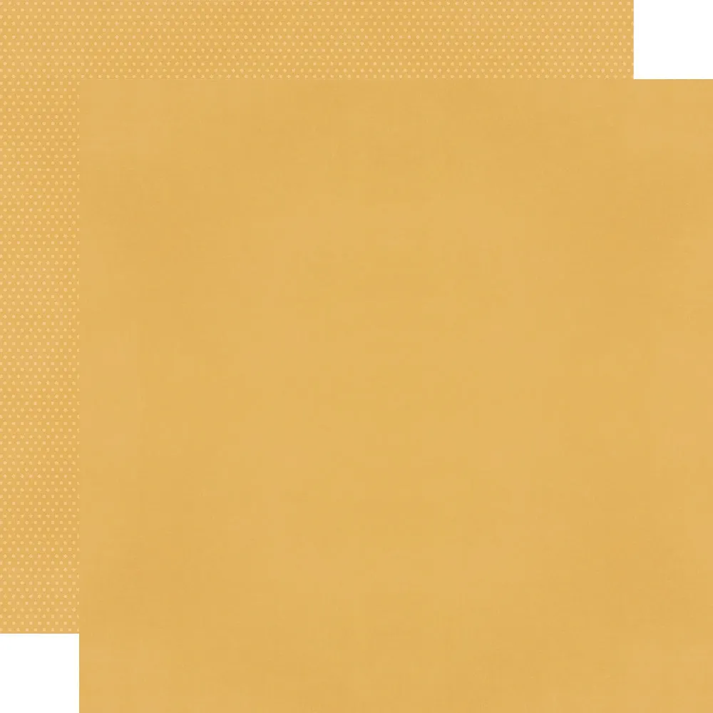 Simple Stories - Color Vibe - Fall - 12x12 Single Sheet - Mustard