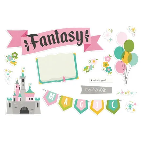 Simple Stories - Say Cheese Fantasy At The Park - Simple Pages Page Pieces