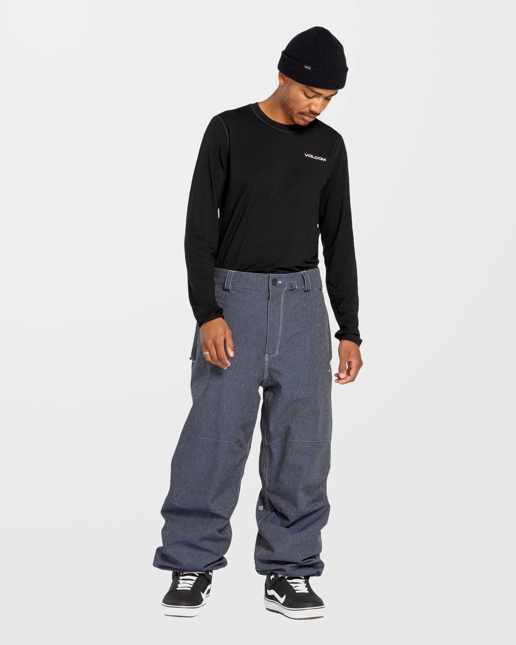 Snow Billow Hose - Dark Denim