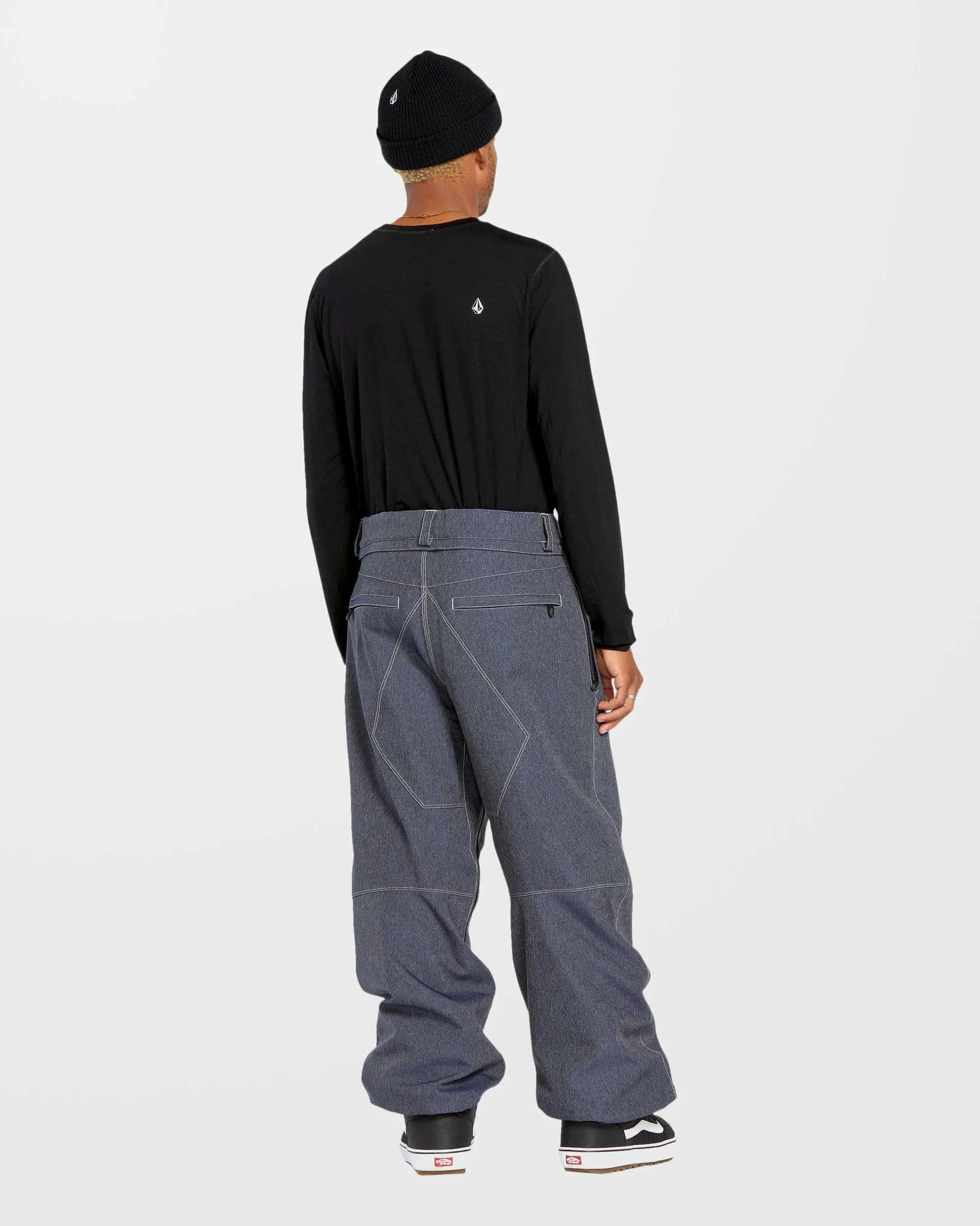 Snow Billow Hose - Dark Denim