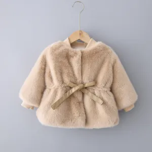 Softest Faux Fur Coat Kids