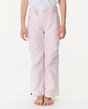 Spodnie narciarskie RIP CURL Olly Snow Pant 10K-Kids bordowy