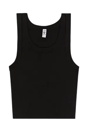 Sporty Baby Rib Crop Tank