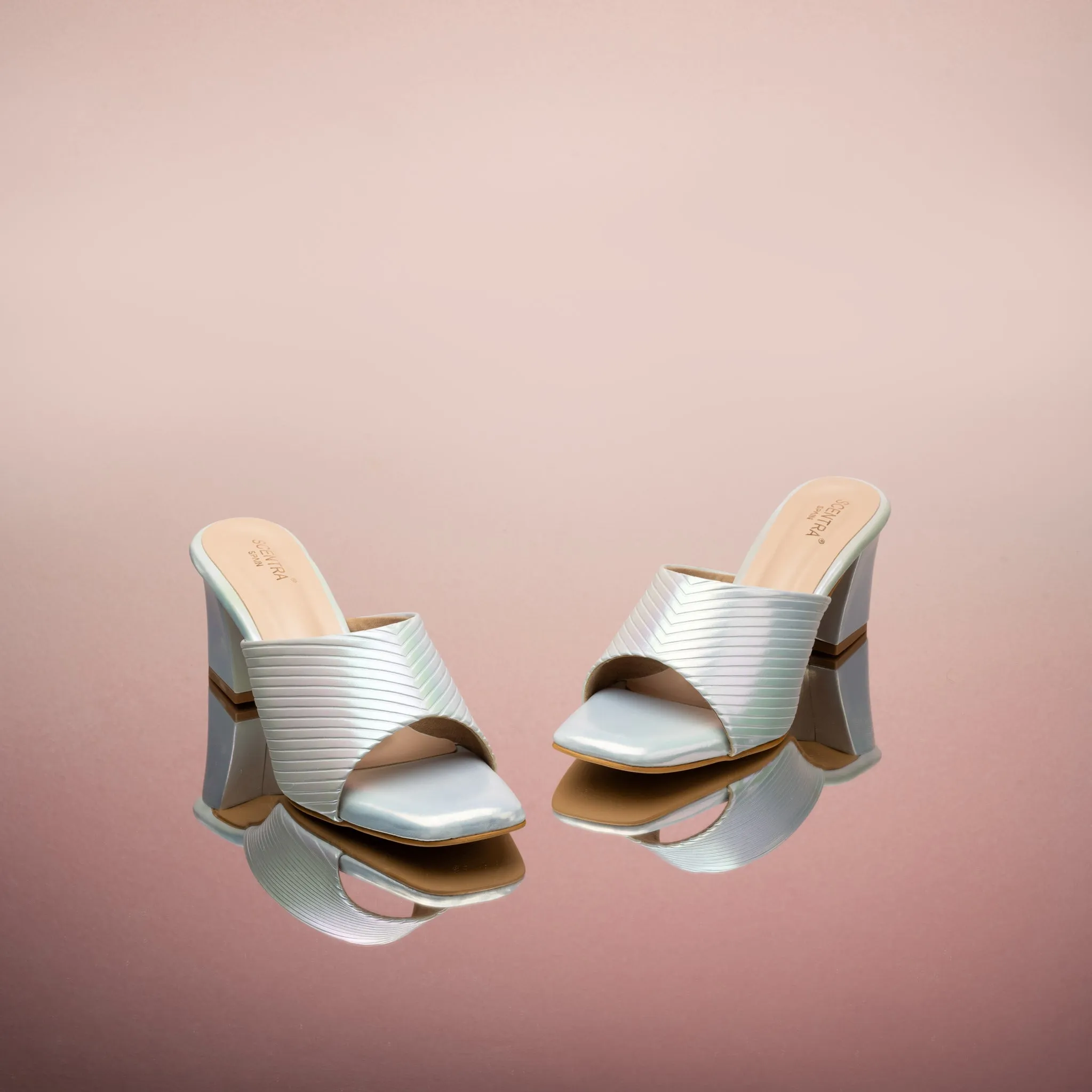 Stacy Textured Mules