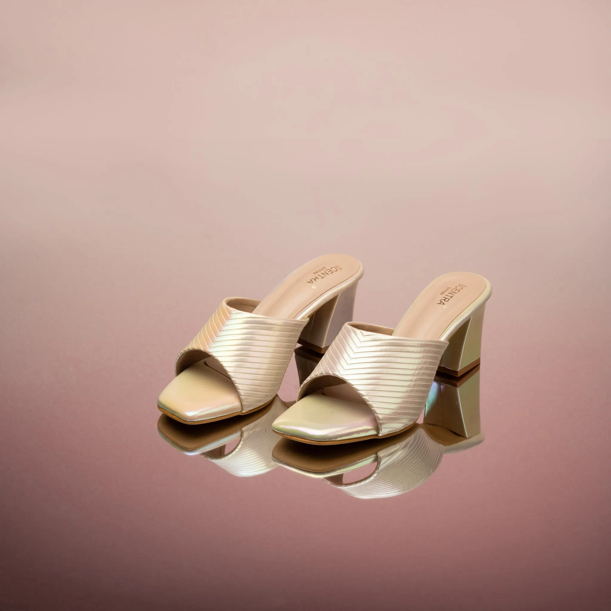 Stacy Textured Mules