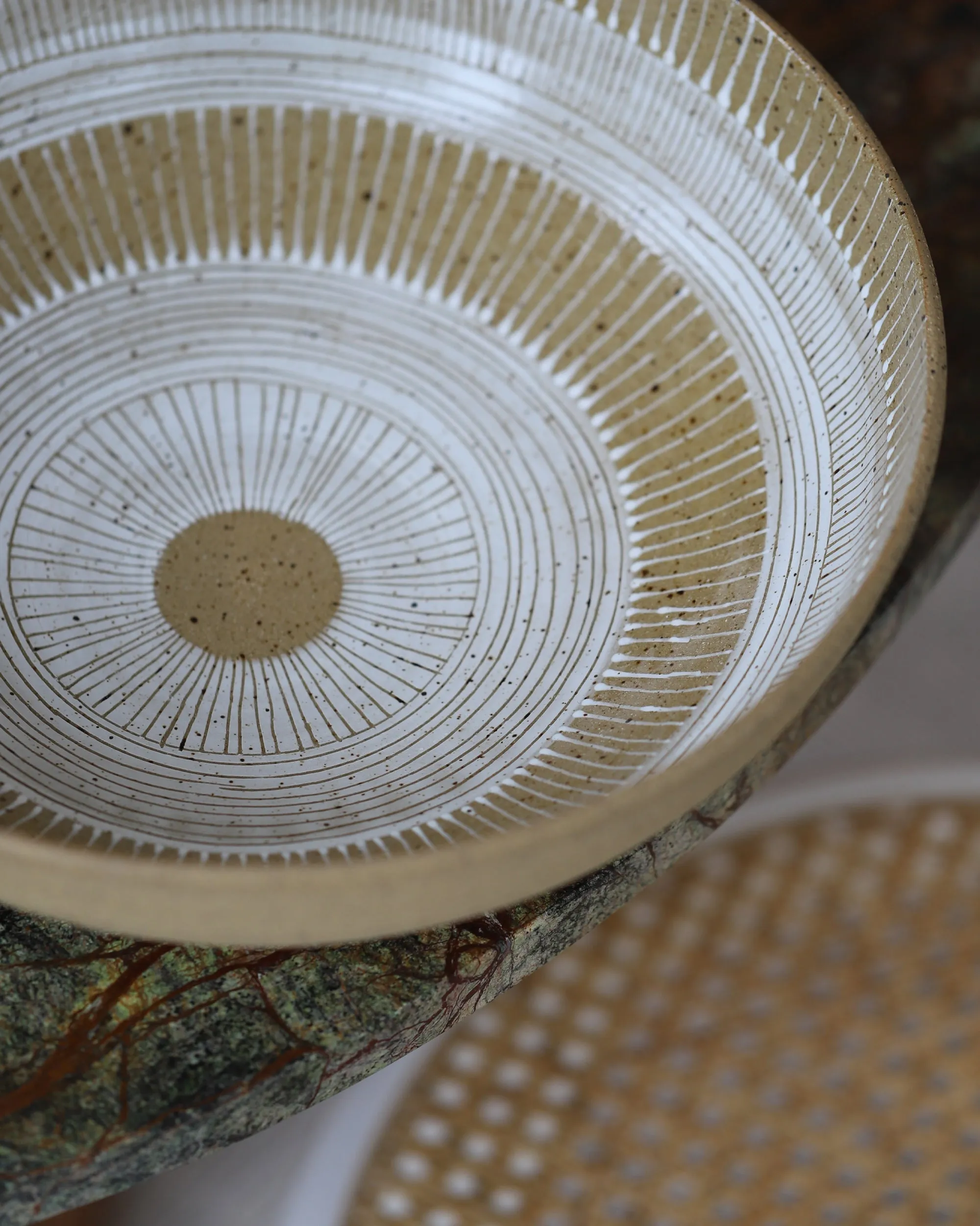 Striped Everyday Bowl