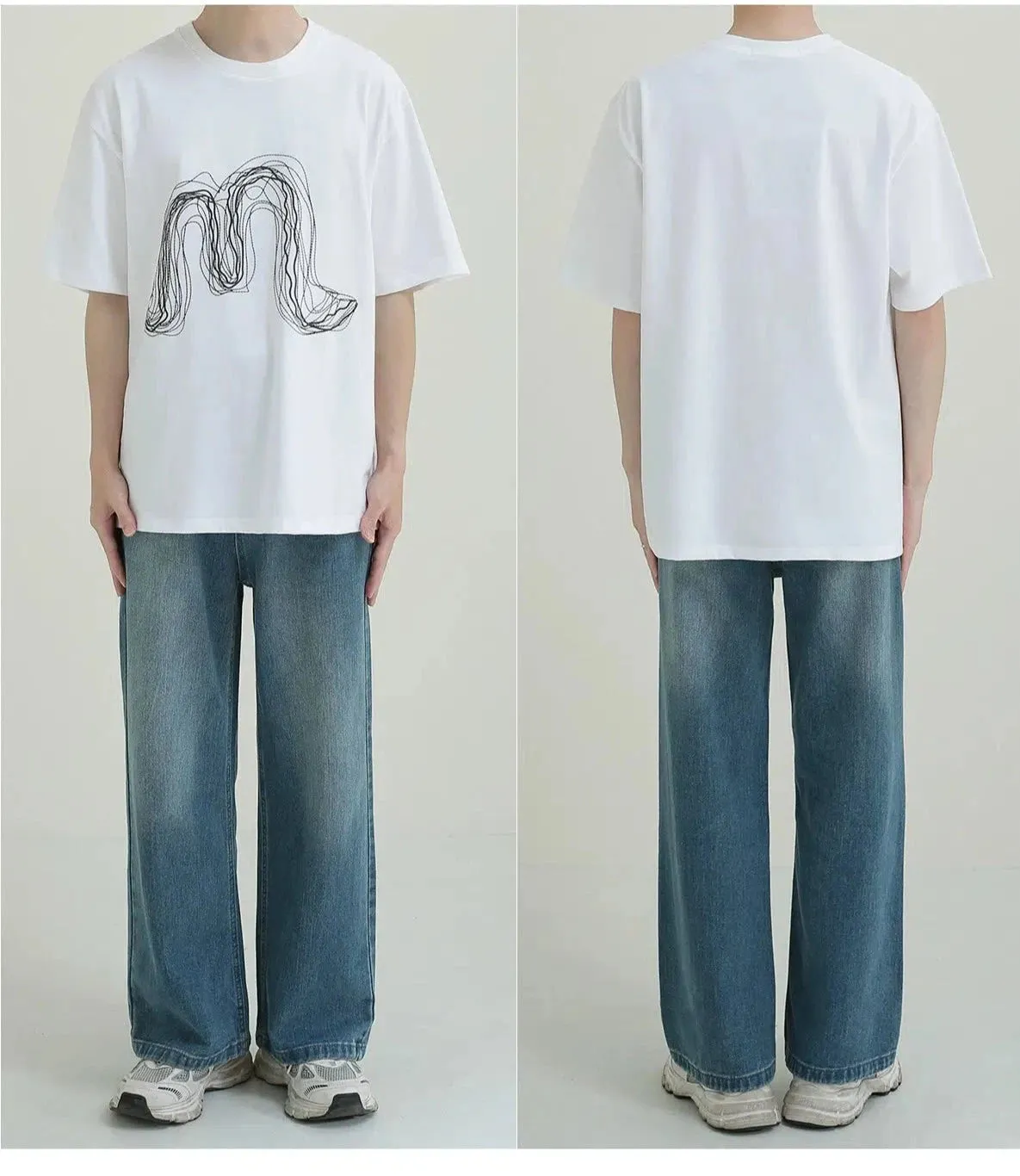 Stylish Graphic Print T-shirt