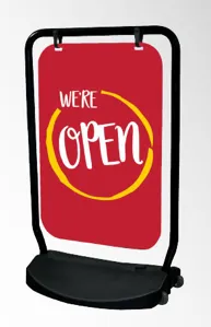 Swing Outdoor Sign