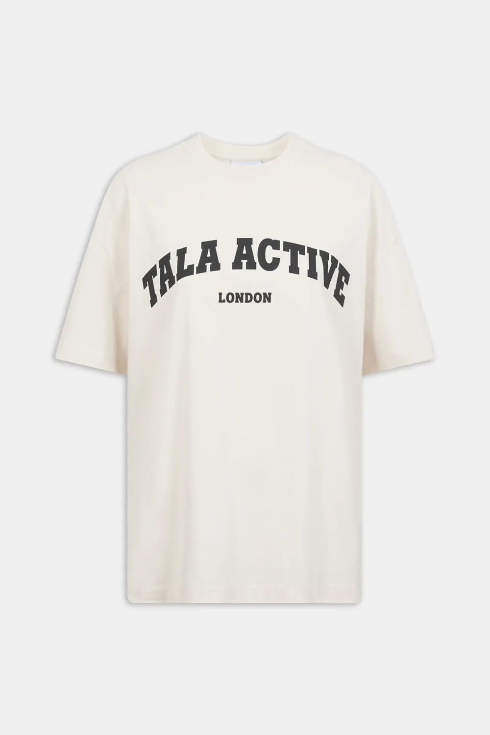 TALA ACTIVE LOGO TEE - IVORY