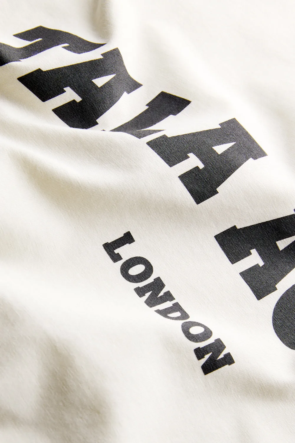 TALA ACTIVE LOGO TEE - IVORY