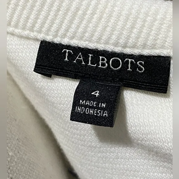 Talbots Ottoman Ombre’ Sheath Dress Size 4