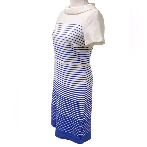 Talbots Ottoman Ombre’ Sheath Dress Size 4