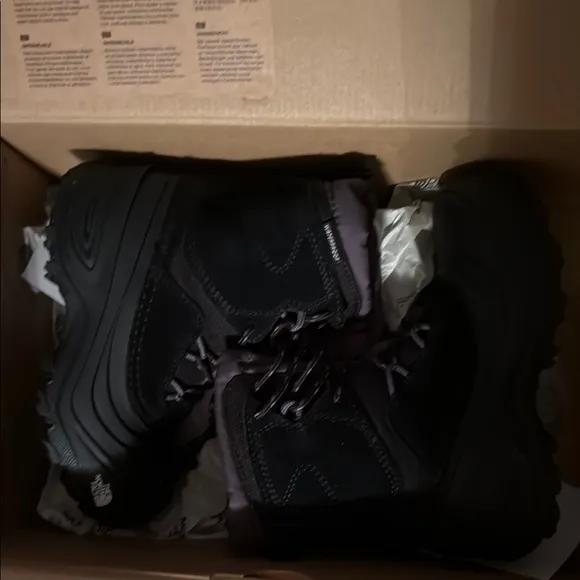 The North Face Black Winter Boots