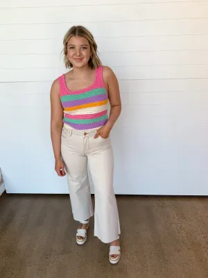 The Sofia Striped Tank Top