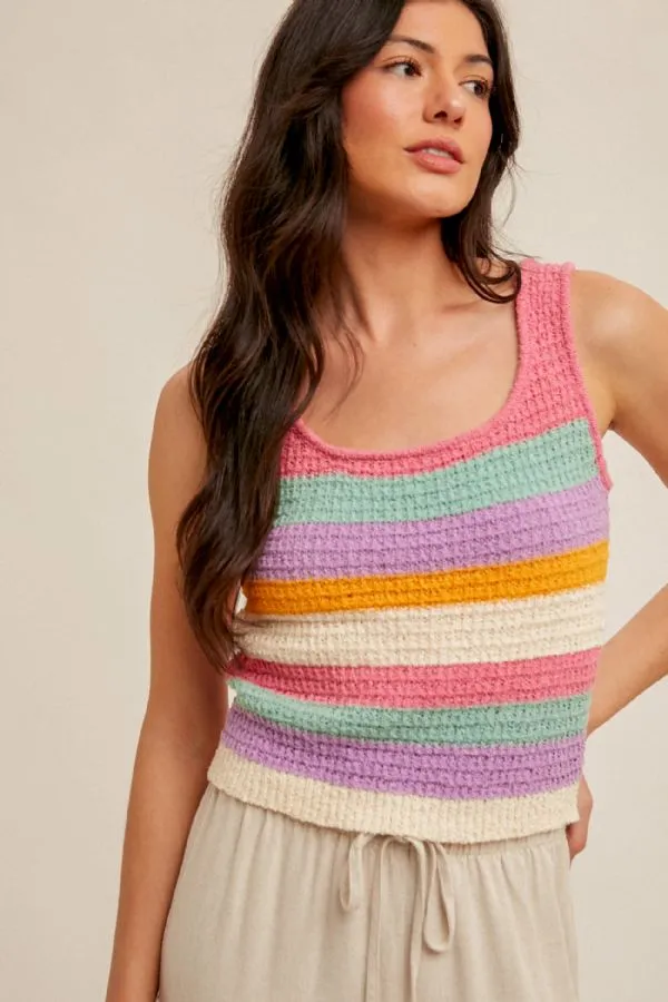 The Sofia Striped Tank Top