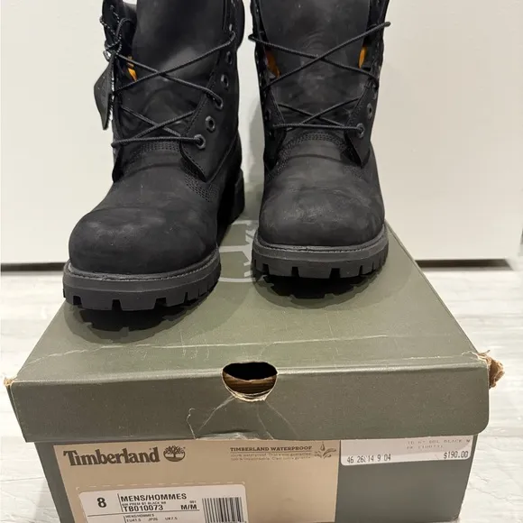 Timberland Men's Black Boots