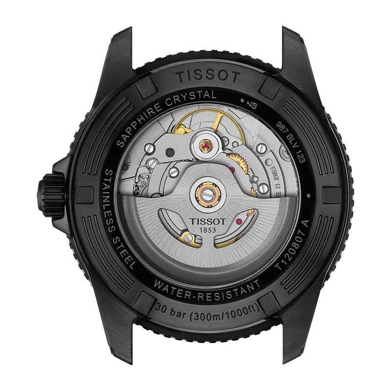 Tissot Seastar 1000 Powermatic 80, Grey-Black Dial, 40mm (T1208073305100)