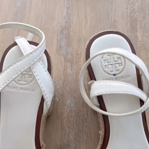 Tory Burch Roselle Platform Espadrille Sandal Size 5.5