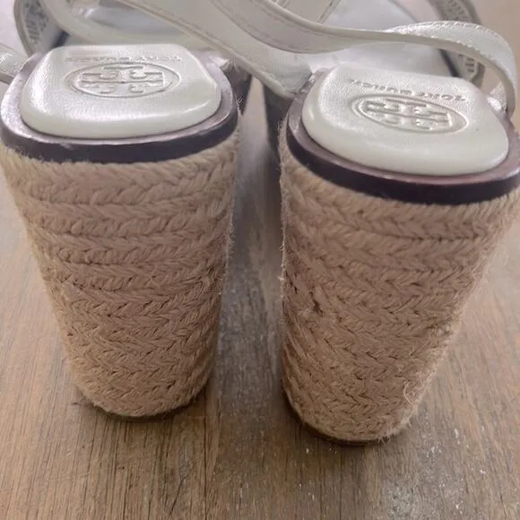 Tory Burch Roselle Platform Espadrille Sandal Size 5.5