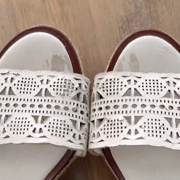 Tory Burch Roselle Platform Espadrille Sandal Size 5.5