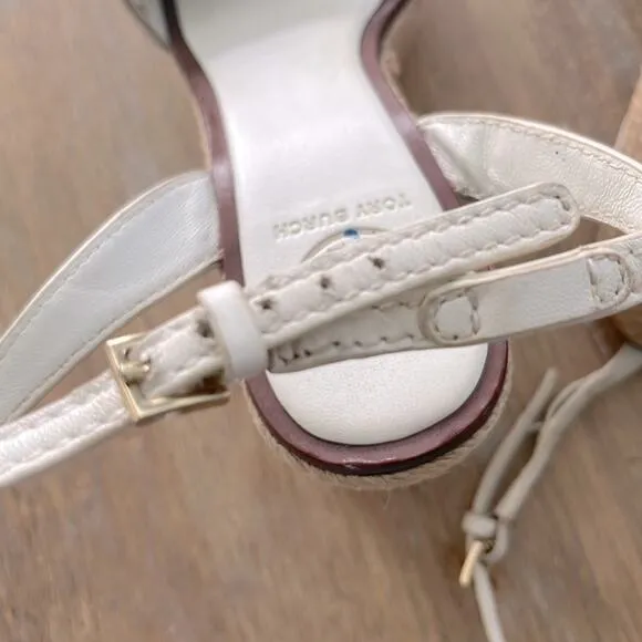 Tory Burch Roselle Platform Espadrille Sandal Size 5.5