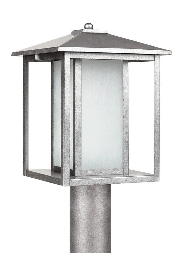 Transitional Minimalism Weathered Pewter