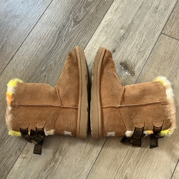 UGG Bailey Bow Plaid Punk Boots