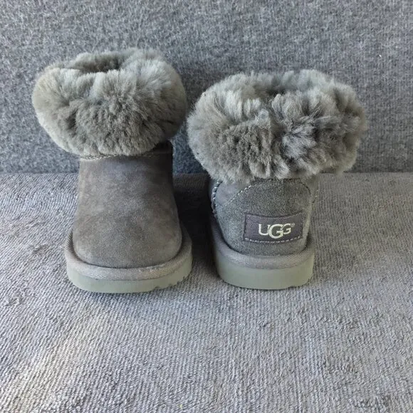 UGG Kid’s Classic Water Resistant Boots Gray Size 8 Toddler